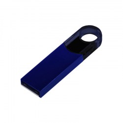 Флеш-память под логотип 8,16, 32, 64 Гб USB URA2  2.0, синий 